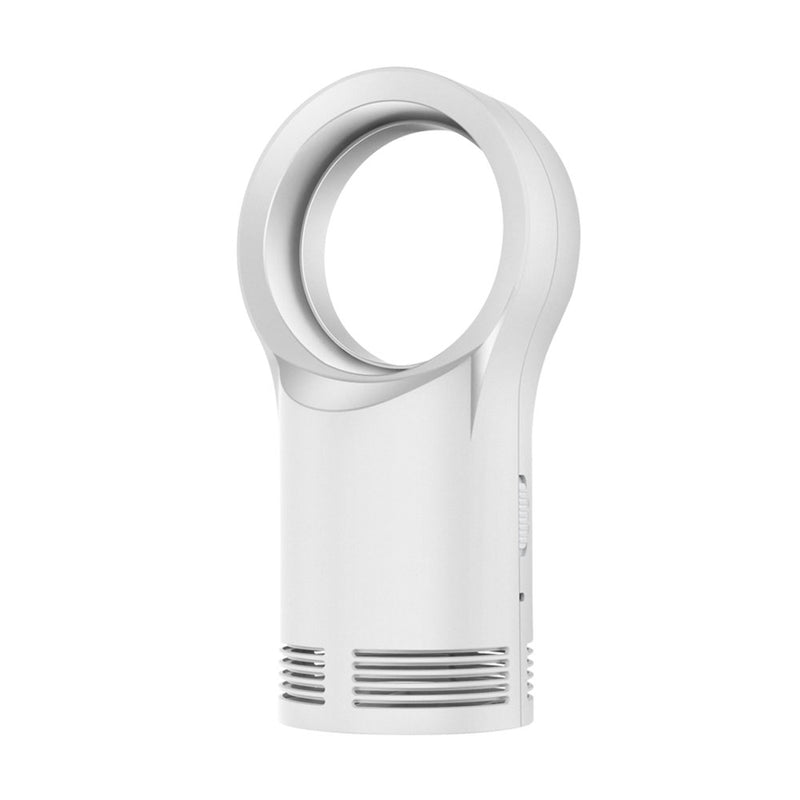 Mini Home 400W Leafless Heater Fan Desktop Anti-scalding Electric Warmer Bladeless Air Heating Winter Warmer Device