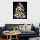 5D Diamond Painting Full Round Drill Flower Round Embroidery Special Shape