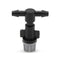 1X(30pcs Spray Nozzle + Three-Way Connection Nozzle Irrigation Water Contro