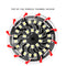 E27 80W Warm White Pure White Indoor Home Garden Fan Cooling 318 LED Corn Light Bulb AC100-277V