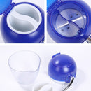 1X(Multi-Fuction Ice Blender Manual Fruit Salad Snow Cone Machine Portable