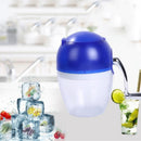 1X(Multi-Fuction Ice Blender Manual Fruit Salad Snow Cone Machine Portable