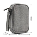 1X(Baona Oxford Power Bank Case Hard Drive Case Box For 2.5 Hard Drive Disk