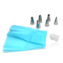 1X(1Set Fondant Cake Decorating Tools 6x Stainless Steel Nozzle +1x Pastry
