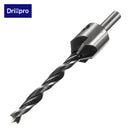 Drillpro DB-C3 4pcs 5 Flute Countersink Drill Bits Reamer Woodworking Chamfer 3mm-6mm
