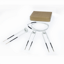 4PCS Induction Flameless Heater Coils Set 3 Coils+ 1 Wires Heating Wire