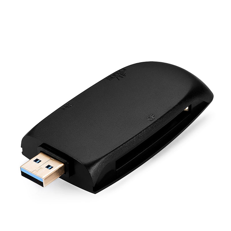 Rocketek CR8 4-In-1 USB 3.0 to TF SD CF MS Card Reader with LED Indicator