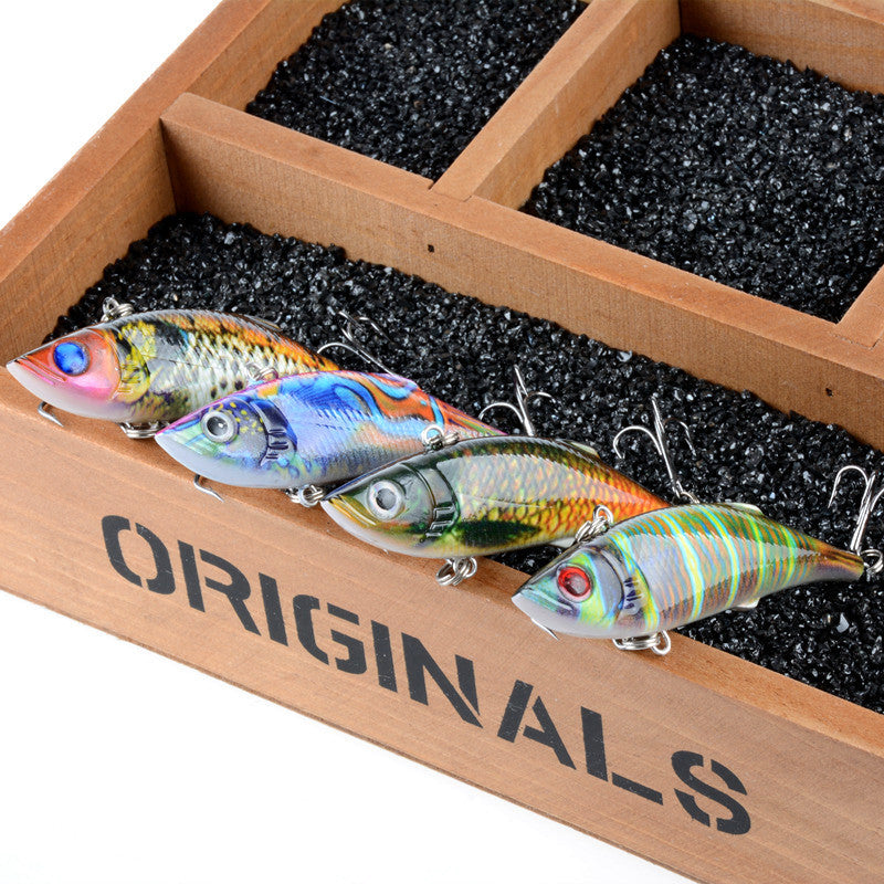 ZANLURE 4pcs/set 8cm 11.8g Fishing Lure Full Aqueous Layer Wobbler VIB Vibration Artificial Hardbait