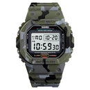 SKMEI 1471 Military Stopwatch Alarm Waterproof Sports Shockproof Digital Watch Men Watch