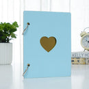 6 Inch Wooden Photo Album Baby Growth Memory Life Photo Relief Book Record  V9A9