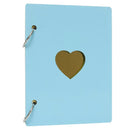 6 Inch Wooden Photo Album Baby Growth Memory Life Photo Relief Book Record  V9A9