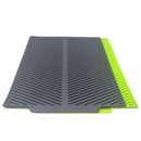 Silicone Dish Drying Mat Flume Folding Draining Mat,Rectangle Drain Mat Dry F9L4
