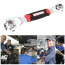 Tiger Wrench 48 in 1 Tools Socket Works with Spline Bolts Torx 360 Degree 6-Point Universial Furniture Car Repair