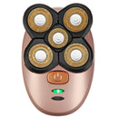 5 Head Electric Shaver Razor Beard Hair Skull Trimmer Bald Eagle Remover Clipper shaft coupler