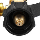 Camping Stove Converter Portable Gas Tank Adapter Gas Tank Connector With Tank Meter