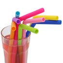 1X(8 Reusable Straws Food Grade Silicone Straws For Home Party Wine Accesso