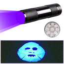 XANES U01 9x LED Violet Light Multifunction UV LED Flashlight Fluorescence Detection Pen AAA