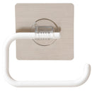 1X(Toilet Paper Holder Wall-Mounted Holder Punch Free For Bathroom Kitchen