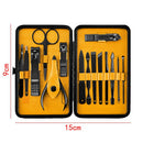 15Pcs Professional Manicure Stainless Steel Nail Clippers Scissors Suit Set