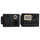 Acoustic Guitar Pickup Tuner 5-Band Eq Equalizer Acoustic Guitar Preamp Pie