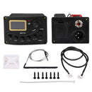 Acoustic Guitar Pickup Tuner 5-Band Eq Equalizer Acoustic Guitar Preamp Pie