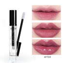 Qibest Makeup Clear Liquid Lip Gloss Waterproof Lasting Moisturizing Desali V8H8