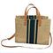 Large Shopper Bag Jumbo Canvas Totes Beach Bag Big Shoulder Bag Summer Stri I6T3