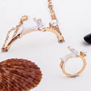 Newest Creative Hot Lovely Bunny Cute Rabbit Pattern Fashionable Women Jewe W2N6