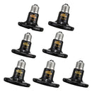 Diameter 80MM Black Infrared Ceramic Emitter Heat Light Lamp Bulb For Reptile Pets Brooder AC110V