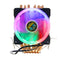 Aurora Colorful Backlit 3Pin 2 Fans 6 Copper Tube Dual Tower CPU  Cooling Fan Cooler Heatsink for Intel AMD