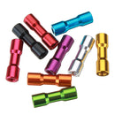 Suleve M3AS11 10Pcs M3 20mm Aluminum Alloy Standoff Spacer Round Column MultiColor Smooth Surface