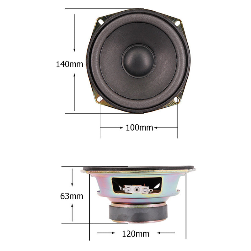 5.25" DIY Bass Rockers Compression Horn Driver Screw-On