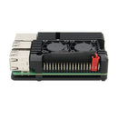 Aluminium Alloy Armor Enclosure Case With Dual Fan For Raspberry Pi 3 Model B+(plus) /3B