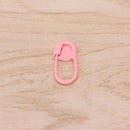 1X(20 Pcs Color Knitting Stitch Mark Crochet Locking Tool Craft Ring Holder