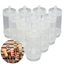 1X(30 Pcs Cakes Dessert Push Up Containers Shooter For Party Use Fondant Ca