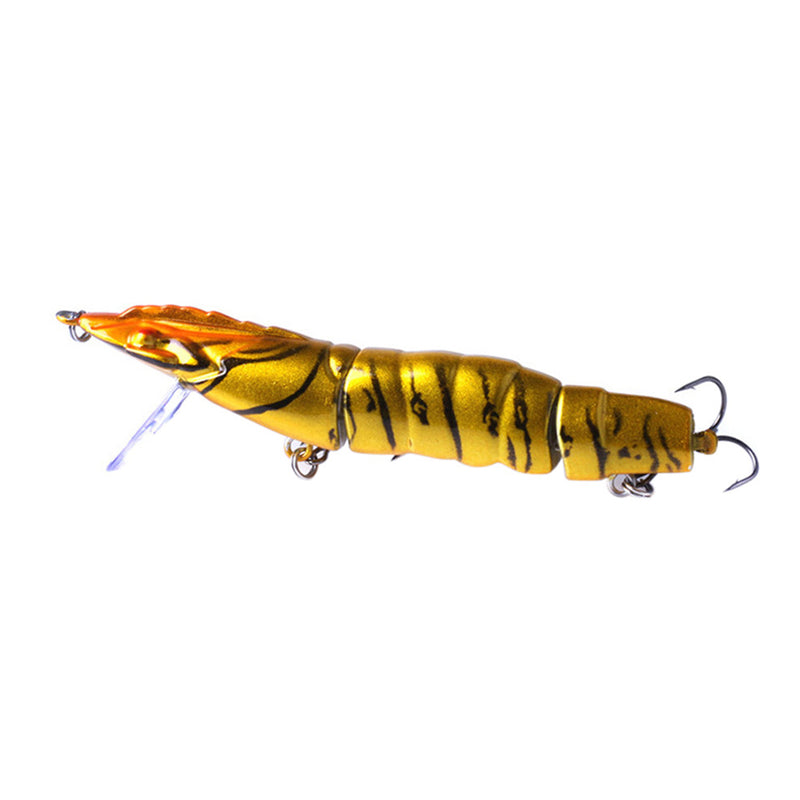 JM013A 1Pc 11cm/16.7g 3 Section Shrimp Lure Fishing Lure Minnow Lure Artificial Hard Bait