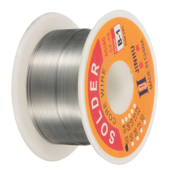60g 60/40 0.3mm Tin Lead Soldering Wire Reel Solder Rosin Core