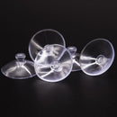 1X(100Pcs 40Mm Clear Suction Cup Sucker Mushroom Head Suction Cup Suction