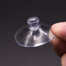 1X(100Pcs 40Mm Clear Suction Cup Sucker Mushroom Head Suction Cup Suction
