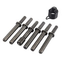 7 Pcs Great Heavy Duty Smoothing Pneumatic Air Rivet Hammer Tools Kit S8U6