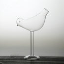 1X(150Ml Creative Bird Shape Cocktail Goblet Glass Personality Molecular Sm