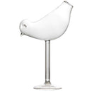 1X(150Ml Creative Bird Shape Cocktail Goblet Glass Personality Molecular Sm