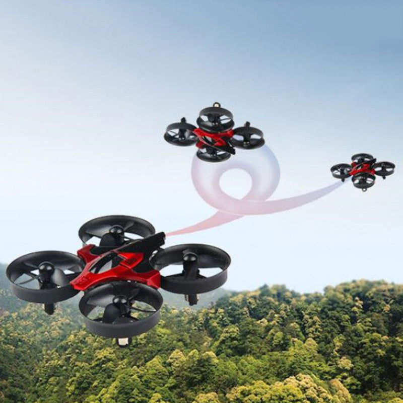 Global Drone Mini Four-Axis Aircraft Mini Remote Control Aircraft One-Butto Y4T1