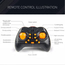 Global Drone Mini Four-Axis Aircraft Mini Remote Control Aircraft One-Butto Y4T1