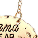 New Trendy "Mama Bear" Charm Women Pendant Necklace Jewelry Bear Mother HollP9O5