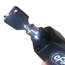 Universal Motorcycle Lock Scooter Handlebar Lock Brake Throttle Grip Anti T G4P6