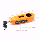 Universal Motorcycle Lock Scooter Handlebar Lock Brake Throttle Grip Anti T