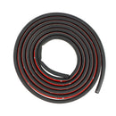 4 M Small D Type Car Motor Door Soundproof Filling Rubber Seal Windproof Du