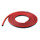 4 M Small D Type Car Motor Door Soundproof Filling Rubber Seal Windproof Du