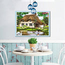Diamond Painting Cross Stitch Landscape Diamond Embroidery Icon Scenic Full